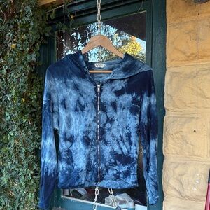 Baea Navy Tie-Dye Hoodie